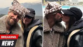 Джастин и Хейли Бибер целуются во время отпуска в Холодных горах