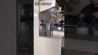 Semi-automatic heat shrink wrapping machine, output 3-5pcs/min #machine #packing #factory #wrap
