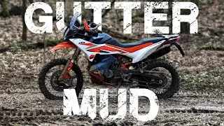 KTM 890 Adventure R + Motoz Rallz | Dancing in the Mud Gutter