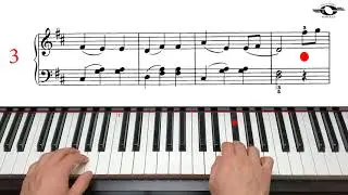 Peasant Dance, Moderate version, John Thompson`s easiest piano course, Part 3