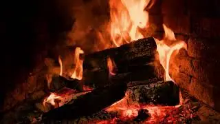 Crackling Fire Ambience & Brown Noise 🔥 Calm Background Sounds for Deep Sleep & Focus