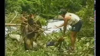 Tribe meets white man for the first time - Original Footage (1/5)