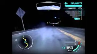 NFS Carbon Canyon- Wolf Crashes in 2nd race