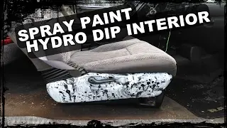 HOW TO SPRAY PAINT HYDRO DIP INTERIOR PIECES - COLOSSUS Build