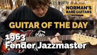 Guitar of the Day: 1963 Fender Jazzmaster Sunburst | Norman's Rare Guitars