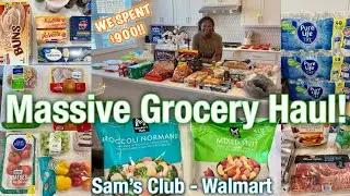 *New* Two Week Grocery Haul🛒/ Sam’s Club, and Walmart / August 2026 / Family of 4 / We Spent $900