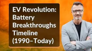 EV Revolution: Battery Breakthroughs Timeline (1990&ndash;Today)