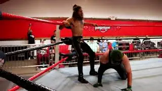 D6W and amped up wrestling  triple threat match super green vs DKC vs Ruben Iglesias highlight