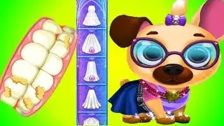 Fun Animal Care Kids Game - Dog Dress up and Makeover, Pet Dressup Games by TutoToons - Baby Games