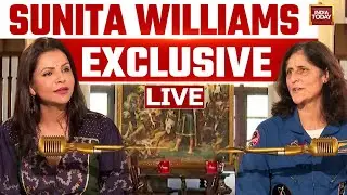 Sunita Williams Exclusive in Conversation with Preeti Choudhry | Sunita Williams Interview | LIVE