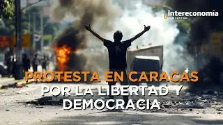 Venezolanos se unen en Caracas para rechazar la represi&oacute;n del gobierno de Maduro