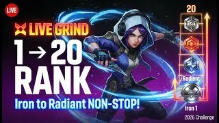 🔴Non-Stop Valorant Grind LIVE 1