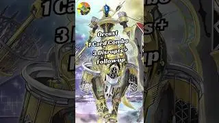 Orcust 1 Card Combo ( 3 Disrupts + Follow up )