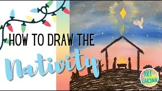 How to Draw the Nativity