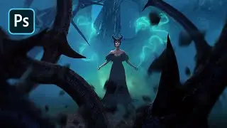 Photoshop Speed Art &ndash; Maleficent