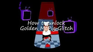 How to unlock the Golden McPig Halloween Glitch in Pizza Tower Fakeover.