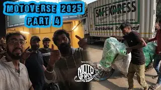Motoverse 2025 Complete Tour - Part 4 (Safexpress Bike Shipping) || K2K Pro #royalenfield #motoverse