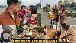 Viah Deya Tyaria Start 🤩🥰 || Funny Vlog 😂 || Angel’s Shivam 🧿❤️