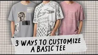 How to Transform One Basic White T-Shirt in 3 Different Ways
