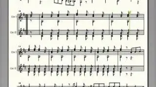 Luigi Castellacci (1797 - 1845) -  Dix-huit Montferines op. 35 bis for 2 guitars