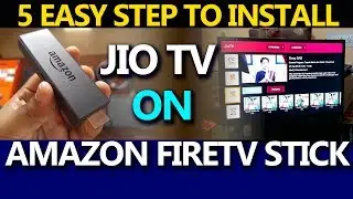 HOW TO INSTALL JIOTV ON AMAZON FIRE TV STICK I EASY WAY TO INSTALL JIOTV ON FIRETV STICK IN HINDI