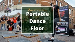 Portable Dance Floor | Fusion Dance Fest Crew Street Performance |  Mitchell Music