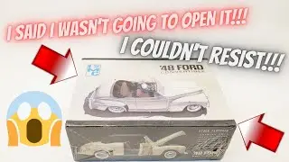 Unboxing the IMC 1948 Ford Model Kit from 1965!! An Awesome Time Capsule!!