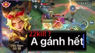 Lấy top VN quá dễ?? Đánh cả thiên hạ không đối thủ cùng “mèo điên” joy /MLBB