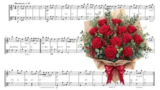 Flute & Viola Duet Sheet Music | Wedding March (Bridal Chorus) by Wagner