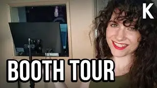 CUSTOM HOME VOICEOVER BOOTH TOUR! AD. ELGATO STREAMDECK MINI FOR VOICE ACTORS