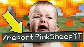 REPORTING MYSELF FOR HACKING IN MINECRAFT