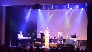 Ella Shaw and friends at the Grand, Clitheroe
