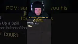 he decked my jolly halls ;( #gaming #scary #santa #fyp #real