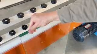 45 Degree Glass Straight Line Edging Polishing Machine