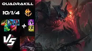 TOP Aatrox vs Sion [QUADRAKILL] - EU Challenger Patch 25.22