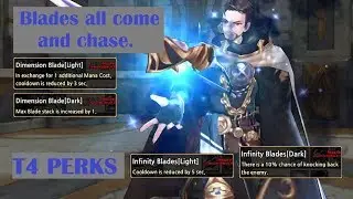 King's Raid - Nyx T4 Perks + Combo Perk for T5 Attack Buff