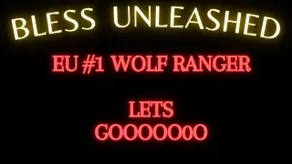 Bless Unleashed PC  #1 EU Wolf Ranger |  DIMENTIONAL Runs / 40/40 / mix classes