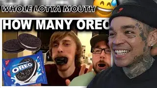 Chilly - SML CREW PLAYS OREO CHUBBY BUNNY! [reaction]