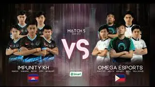 M2 Group B: Omega Esports vs Impunity KH Game 1 #MLBB #MLBBEsports #VisitSingapore #M2