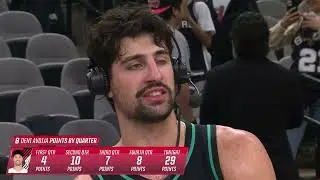 Deni Avdija Postgame Interview | Brightside Windows Baseline Report | at SAS | January 3rd, 2025