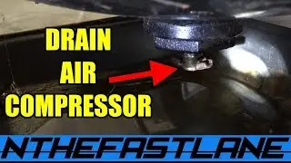 ▶️Air Compressor Draining 