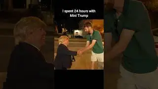 Мини-Трамп встречается с фанатом