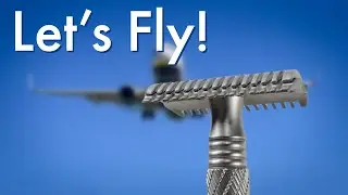 Safety Razor Blades on a Plane