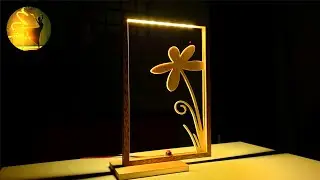 Cool Idea From Wood Scraps #5 | DIY Night Lamp | Pacific DIY