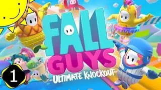 Let's Play Fall Guys: Ultimate Knockout | Part 1 - We All Fall Down | Blind Gameplay Walkthrough