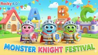 Alphabet City Monster Night Festival | [S1_E53] Fun ABC Learning