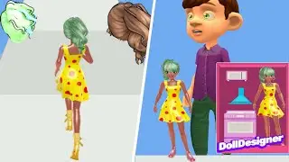 Doll Designer 👗👸👗 All Levels Gameplay Trailer Android, iOS DD1GP12