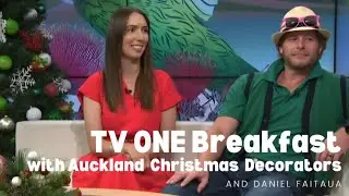 Auckland Christmas Decprators chat to Danial Faitaua about Christmas tree decorating tips & more!