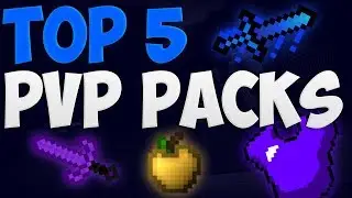 TOP 5 PVP TEXTURE PACK | Minecraft 1.7,1.8,1.9,1.10 | LOW FIRE/FPS BOOST/NO LAG