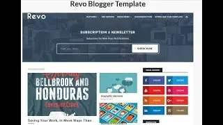 How To Setup Revo Blogger Template 2017